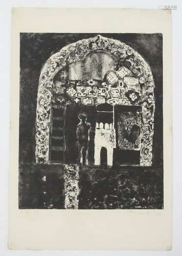 P. H. Hunt, 1964, Limited edition print 3/5, 'Mon