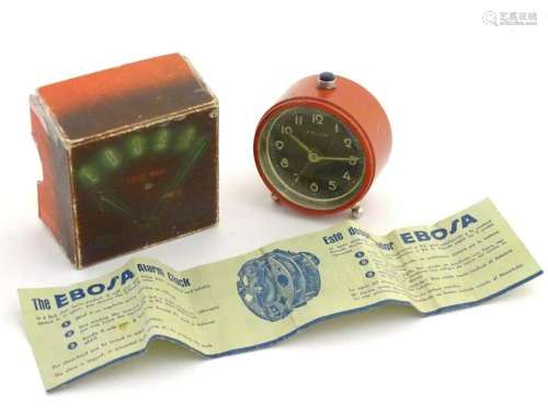 Ebosa : a Swiss small bedside alarm clock with original