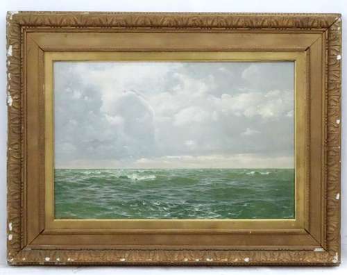 Harry Musgrave (1854-1935), Marine School, Oil on