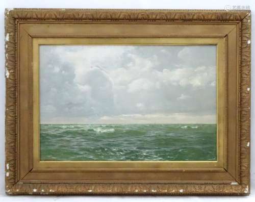 Harry Musgrave (1854-1935), Marine School, Oil on