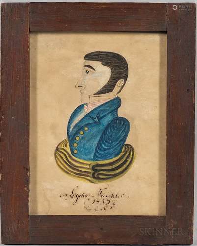 American School, Early 19th Century  Portrait of a Gentleman