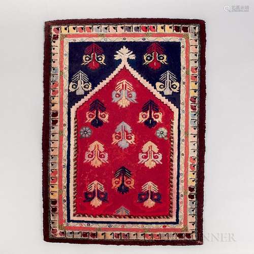 Hooked Prayer Rug