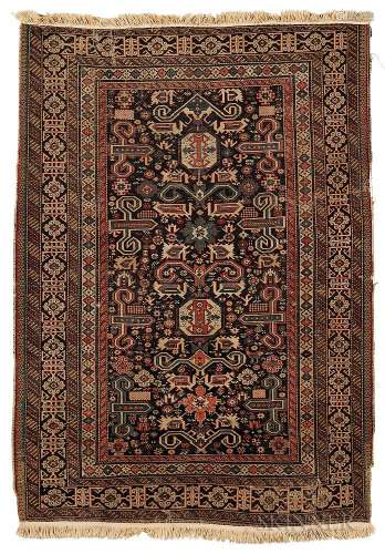 Peripedal Shirvan Rug