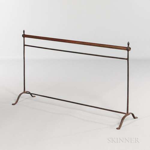 Shaker Brass and Iron Drying Rack