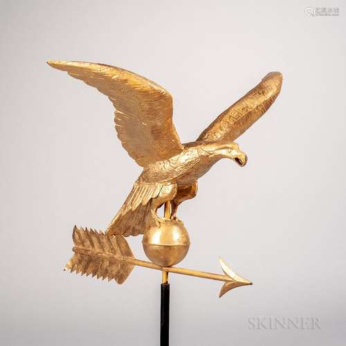 Molded Sheet Copper Eagle Weathervane