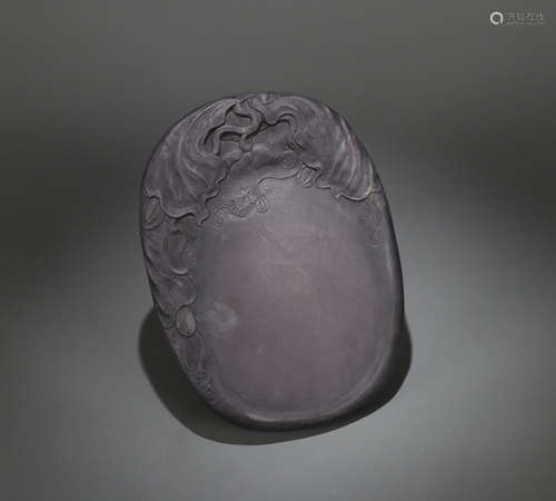 CHINESE DUAN STONE SQUASH INKSTONE