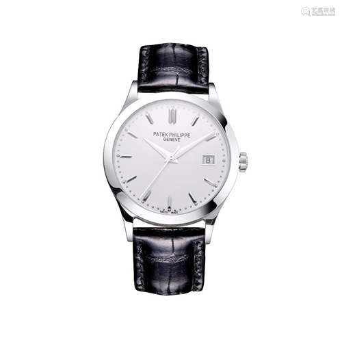 PATEK PHILIPPE CALATRAVA WHITE GOLD MANS WATCH