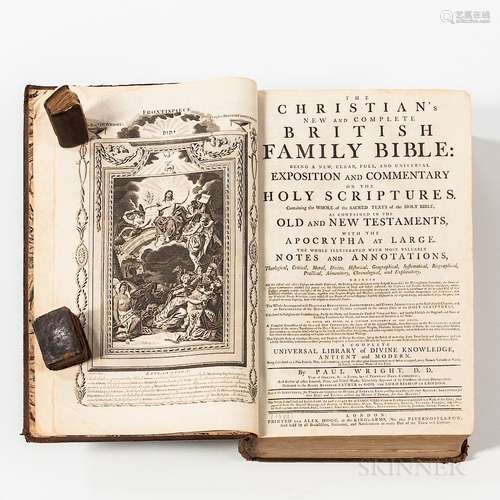 Early Bible and Two Miniature Biblical Works