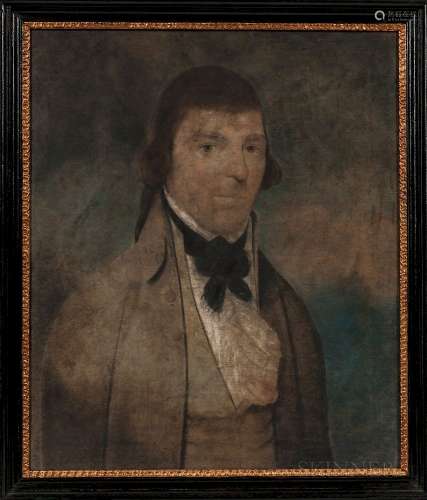 Anglo/American School, Late 18th Century  Portrait of a Man