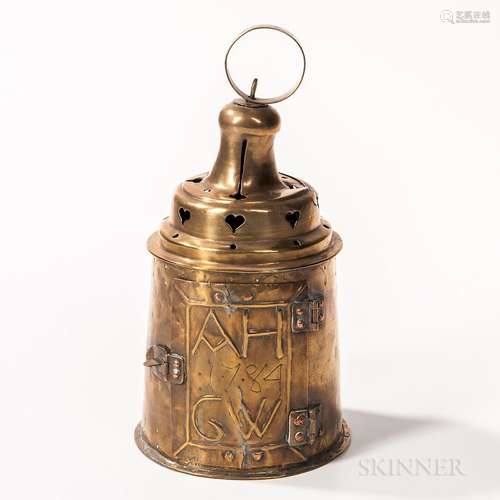 Early Brass Lantern