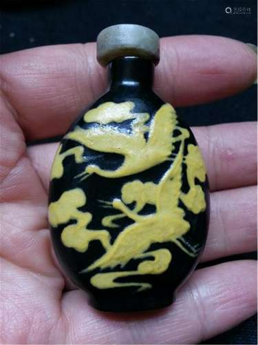 ANTIQUE CHINESE SNUFF BOTTLE