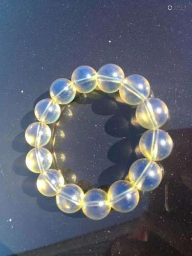 Dominica blue amber 16 mm
