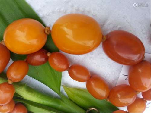 NATURAL BUTTERSCOTCH AMBER NECKLACE