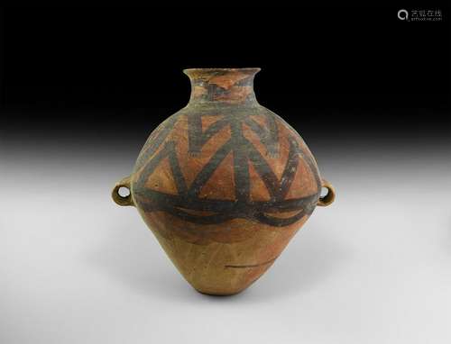 Chinese Neolithic Painted Jar