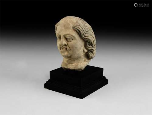 Gandharan Male Head