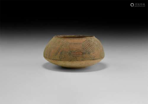 Indus Valley Mehrgarh Painted Vessel