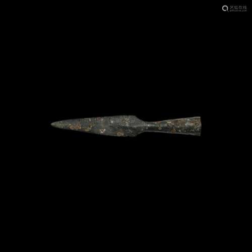 Viking Toothed Spearhead