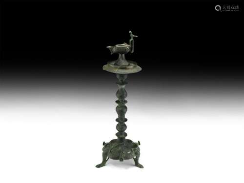 Islamic Oil Lamp with Stand