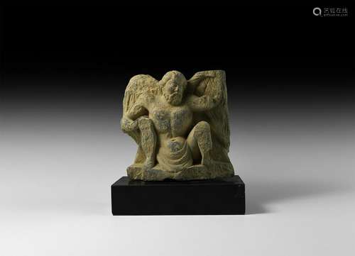 Gandharan Atlas Figure