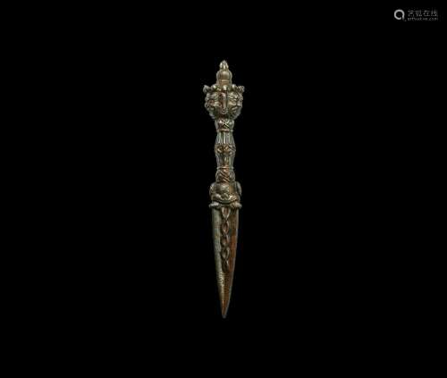 Tibetan Ceremonial Purba Dagger