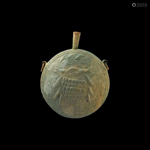 Islamic Flask with Beetle