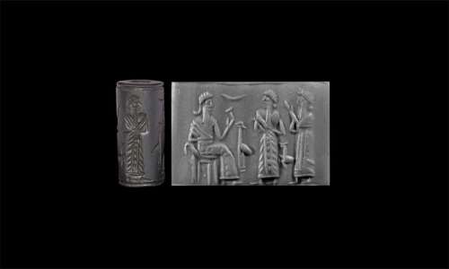 Western Asiatic Old Assyrian Cylinder Seal with