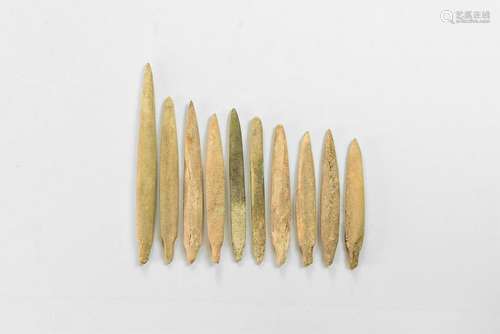 Chinese Liao Bone Arrowhead Collection