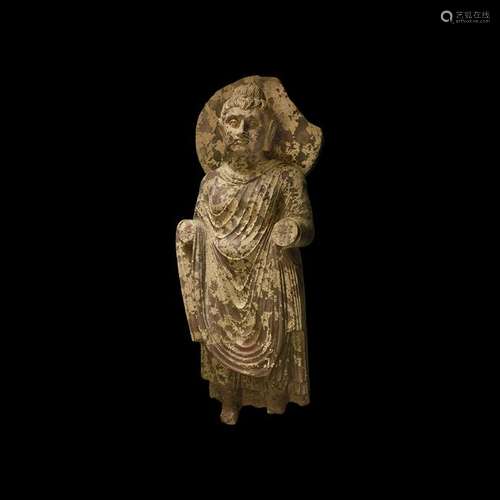 Gandharan Standing Buddha Statue