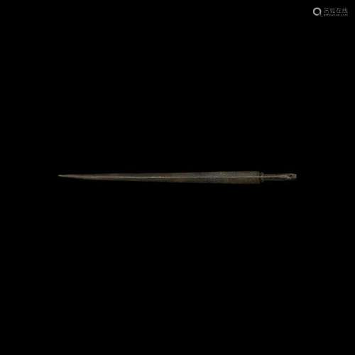 Medieval Inlaid Spearhead