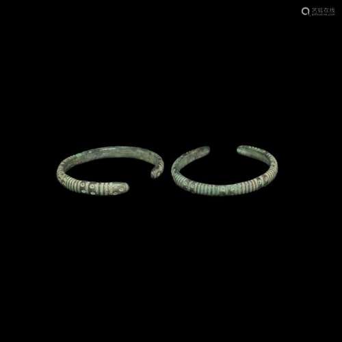 Iron Age Celtic Animal-Headed Bracelet