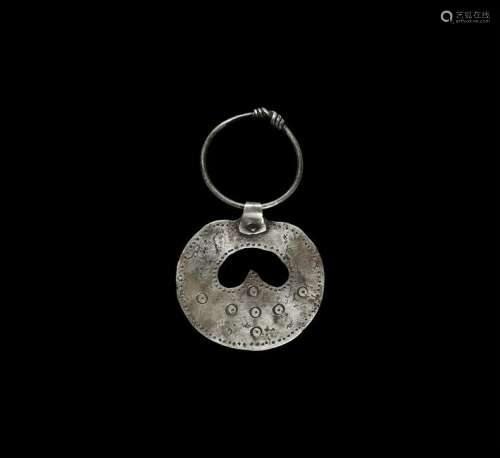 Viking Silver 'Firesteel' Pendant with Ring