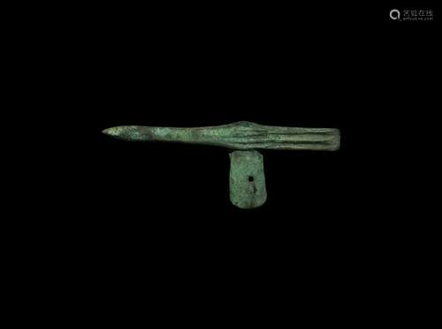 Bronze Age Spiked Socketted Axehead