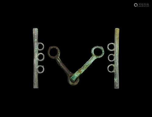 Bronze Age Horse Bit Set