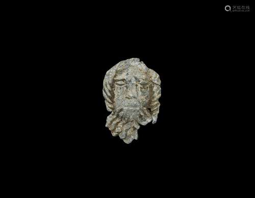 Medieval Head of John the Baptist Pilgrim's Badge