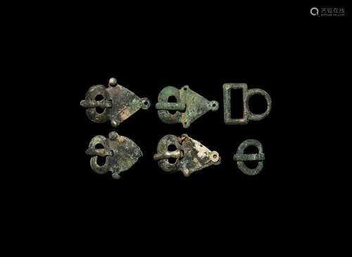 Viking Silver Buckle Group