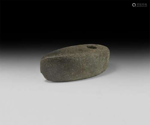 Stone Age Boat-Shaped Polished Axehead