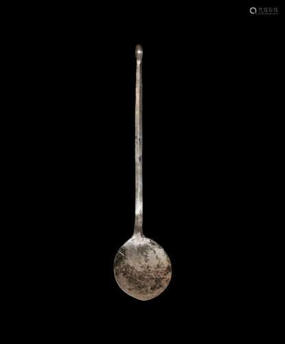 Pre-Viking Silver Medical Spoon