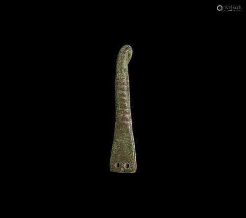 Anglo-Saxon Hooked Tag