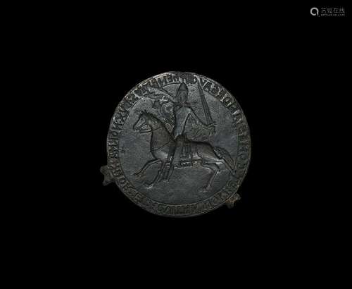 Large Post Medieval Henry II Great Seal Electrotype