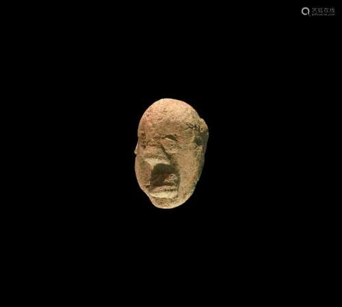 Neolithic Ceramic Face