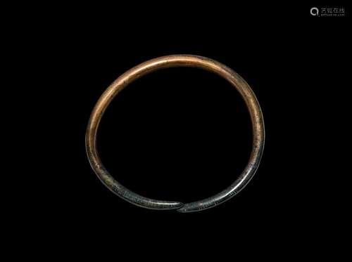 Bronze Age Decorated Bracelet