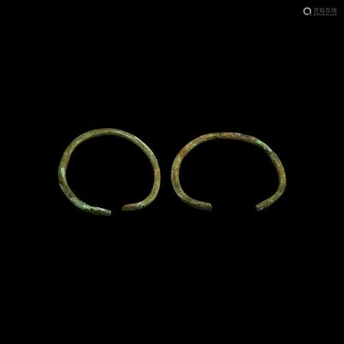 Bronze Age Bracelet Pair