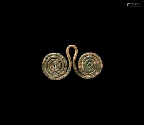 Bronze Age Spectacle Pendant