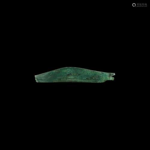 Bronze Age Razor Blade