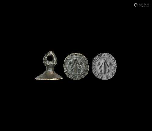 Medieval Seal Matrix with Arrowhead