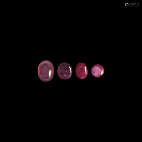 Natural History - Ruby Cabochon Group