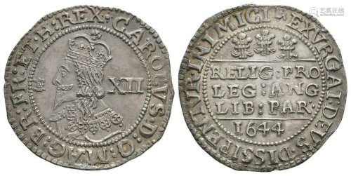 Charles I - Bristol - 1644 BR - Declaration Shilling
