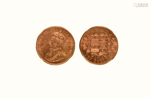 Canada - 1913 - 'Bank of Canada Hoard' Gold $10 (NGC