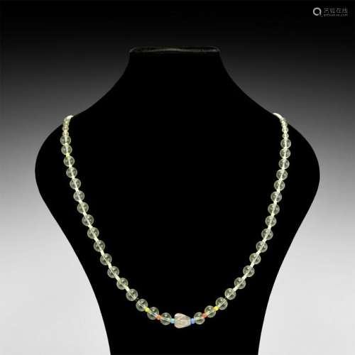 Natural History - Crystal Bead Necklace