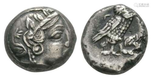 Palestine - Philistia - Owl Drachm